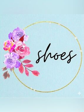 Women Shoes - Floral Graphic Image